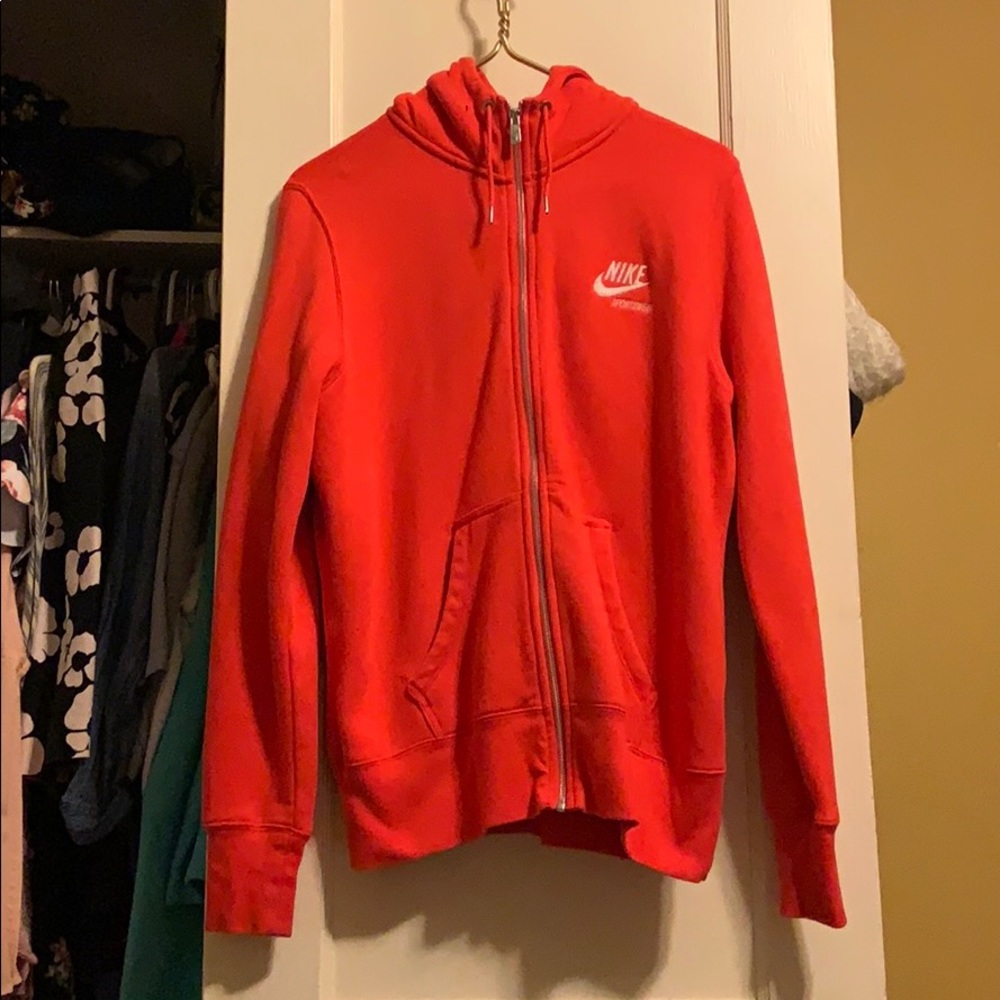 Pink Nike Hooded Jacket